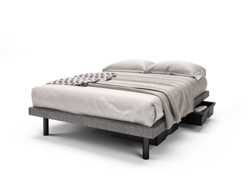 Base de lit tiroirs